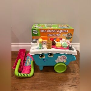 Leap Frog Ice Cream Cart - French version